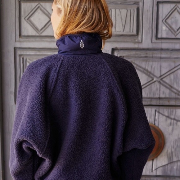 FP Movement Hit The Slopes Fleece Jacket in Eclipse - Picture 2 of 7